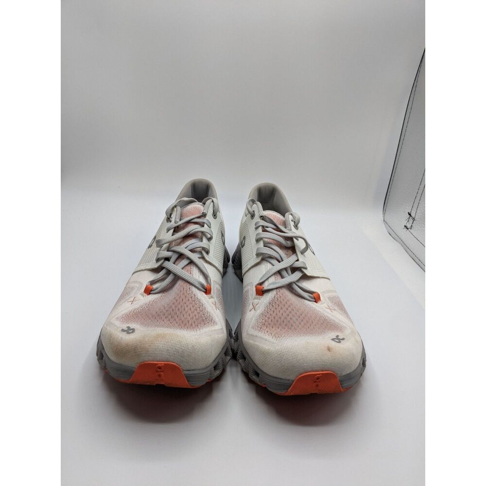 On Women's Cloud X 3 Sneakers, Ivory/Alloy, 9.5 Medium US - Picture 3 of 14